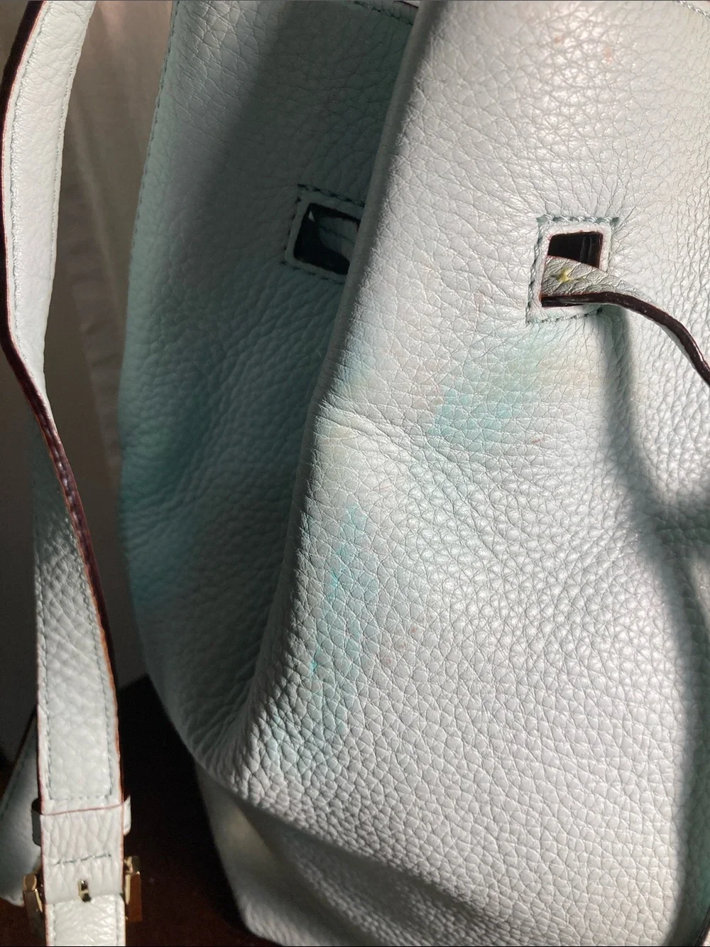 Kate spade Leather Drawstring Bucket Bag